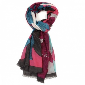 Peonies - Pink Scarf